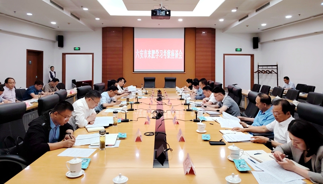 王紅帶隊赴合肥市對接產(chǎn)業(yè)合作