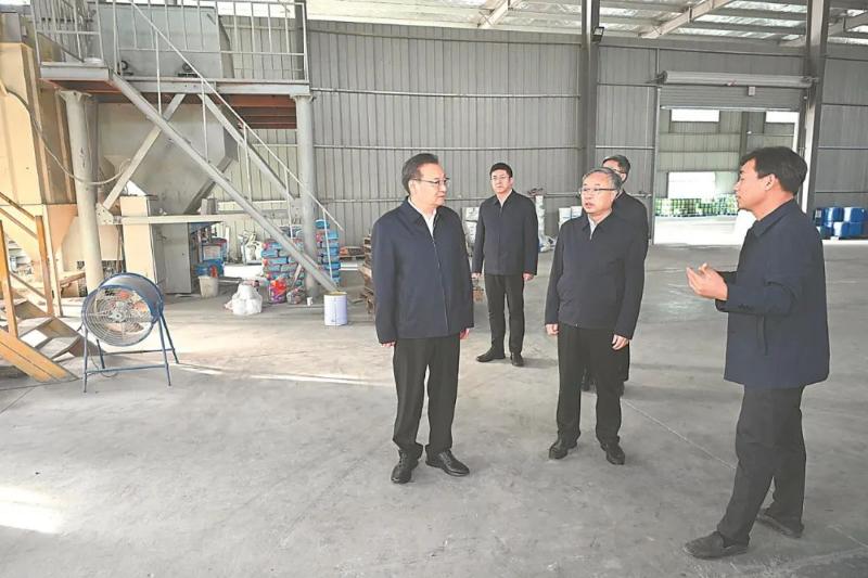 梁言順在淮南六安調(diào)研中央生態(tài)環(huán)境保護(hù)督察信訪件問題整改工作