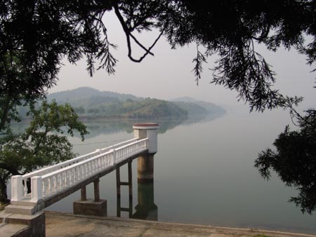 省水利風景區紅石嘴水利樞紐工程